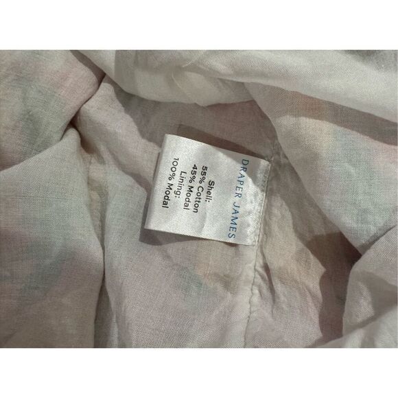 Draper James Taylor Smocked Dress in Pink With Oranges And Flowers Size XL W/ Po - Picture 11 of 12